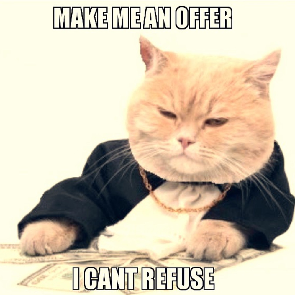 MAKE ME AN OFFER!!